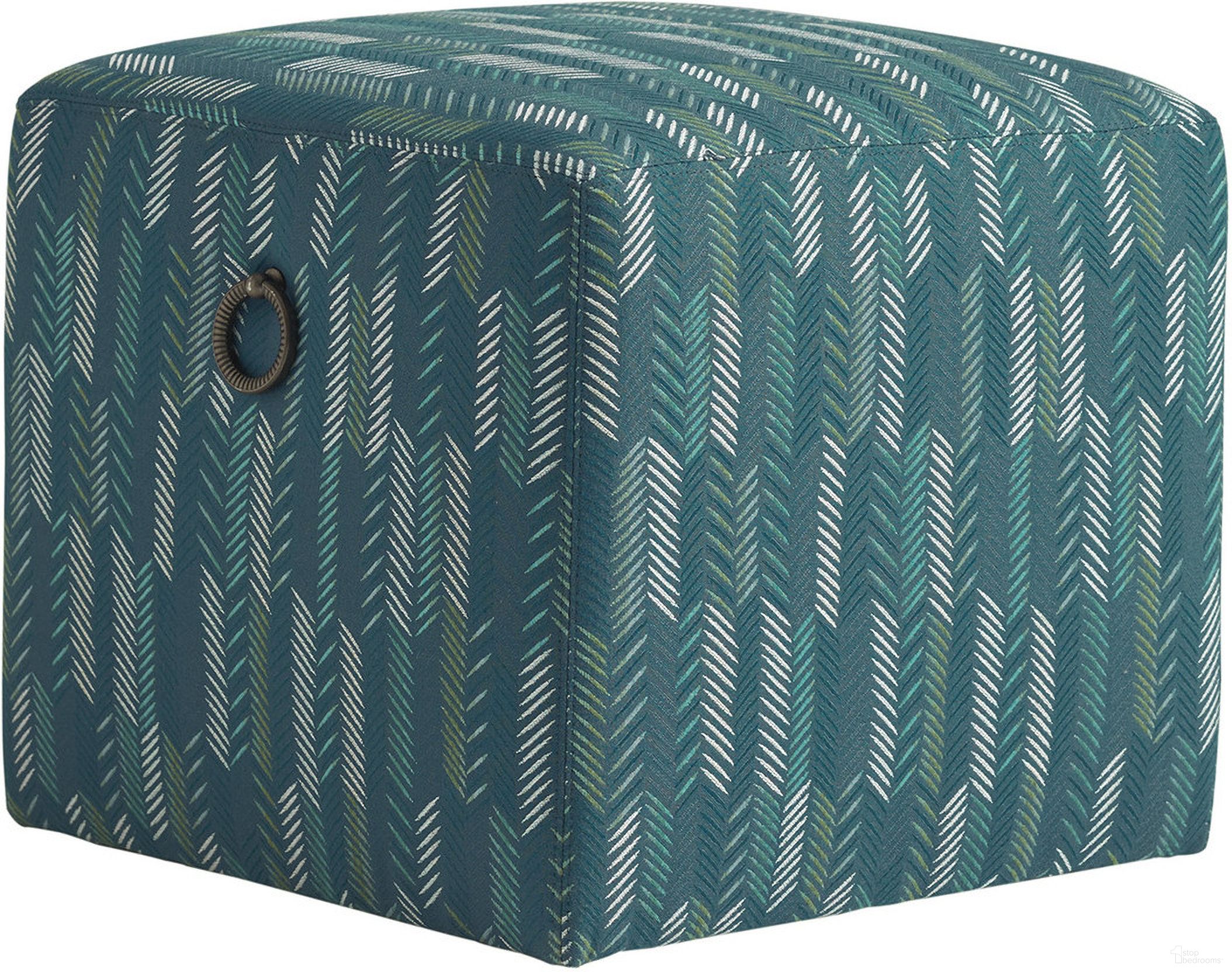 The appearance of Ocean Breeze Jupiter Ottoman In Green designed by Tommy Bahama in the transitional interior design. This green piece of furniture was selected by 1StopBedrooms from Ocean Breeze Collection to add a touch of cosiness and style into your home. Sku: 7758-44-43. Material: Wood.