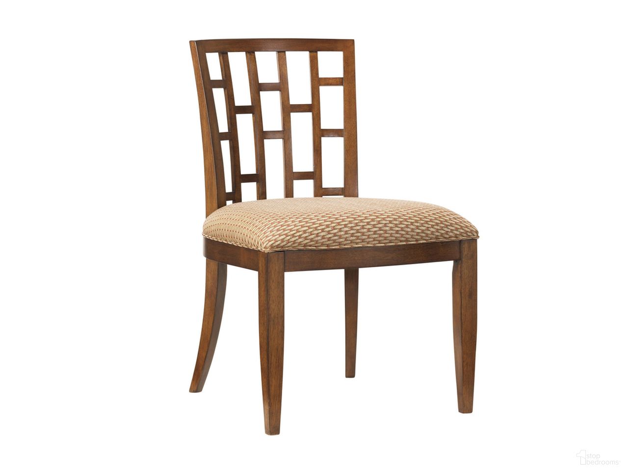 The appearance of Ocean Club Lanai Side Chair In Bali designed by Tommy Bahama in the modern / contemporary interior design. This bali piece of furniture  was selected by 1StopBedrooms from Ocean Club Collection to add a touch of cosiness and style into your home. Sku: 536-880-481071. Material: Wood. Chair Type: Side Chair.