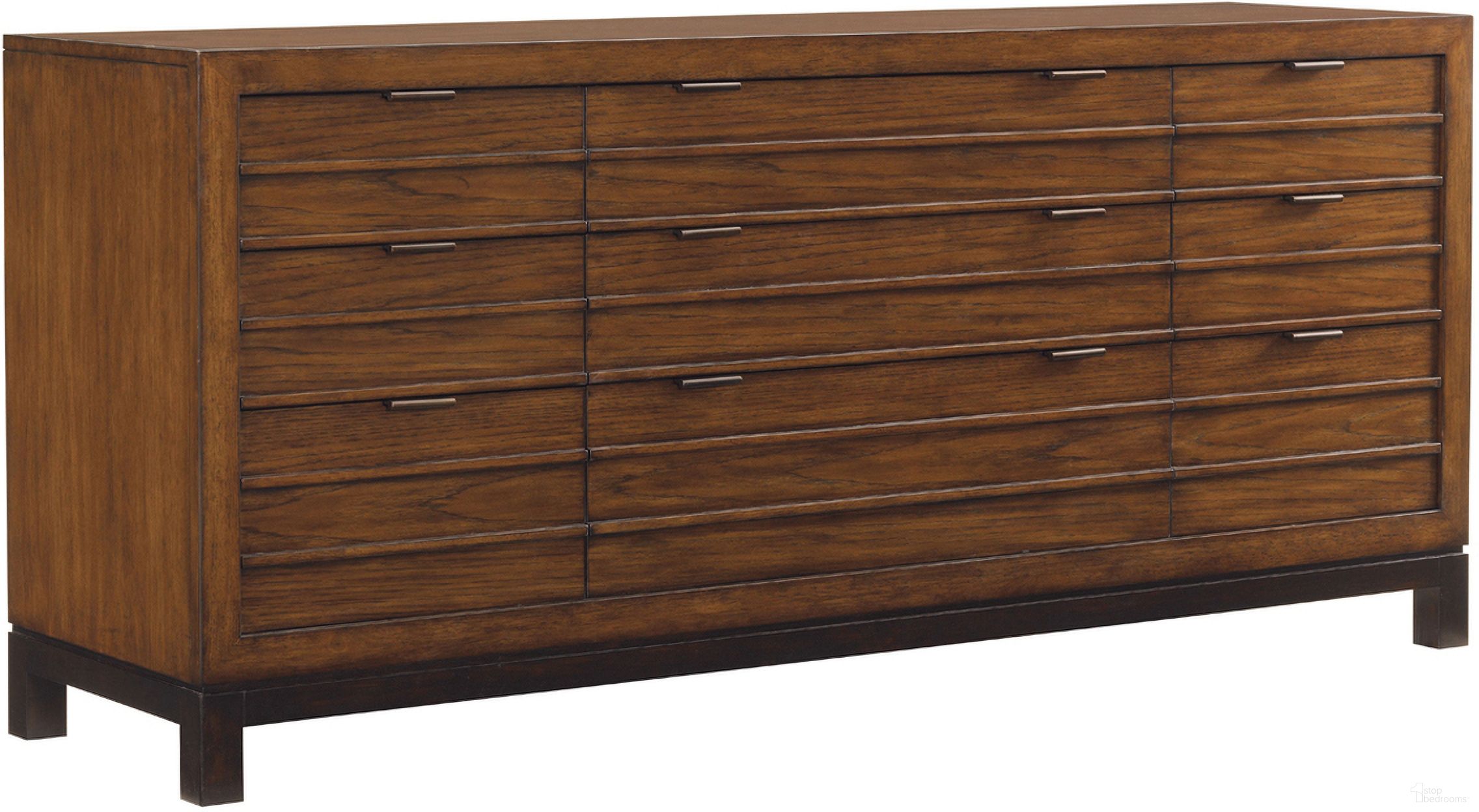 The appearance of Ocean Club Oceania Dresser In Bali designed by Tommy Bahama in the transitional interior design. This bali piece of furniture was selected by 1StopBedrooms from Ocean Club Collection to add a touch of cosiness and style into your home. Sku: 536-233. Material: Rattan.