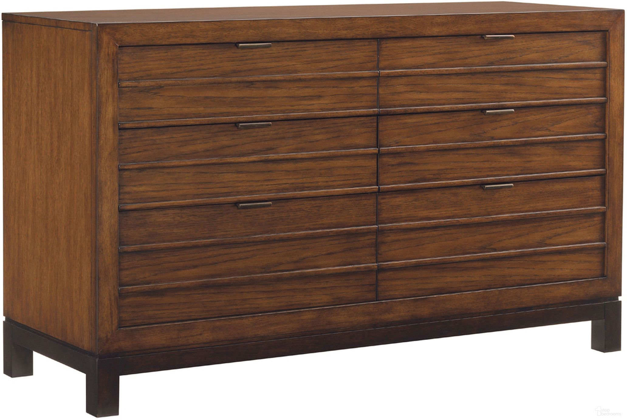 The appearance of Ocean Club Palm Bay Dresser In Bali designed by Tommy Bahama in the transitional interior design. This bali piece of furniture was selected by 1StopBedrooms from Ocean Club Collection to add a touch of cosiness and style into your home. Sku: 536-222. Material: Rattan.
