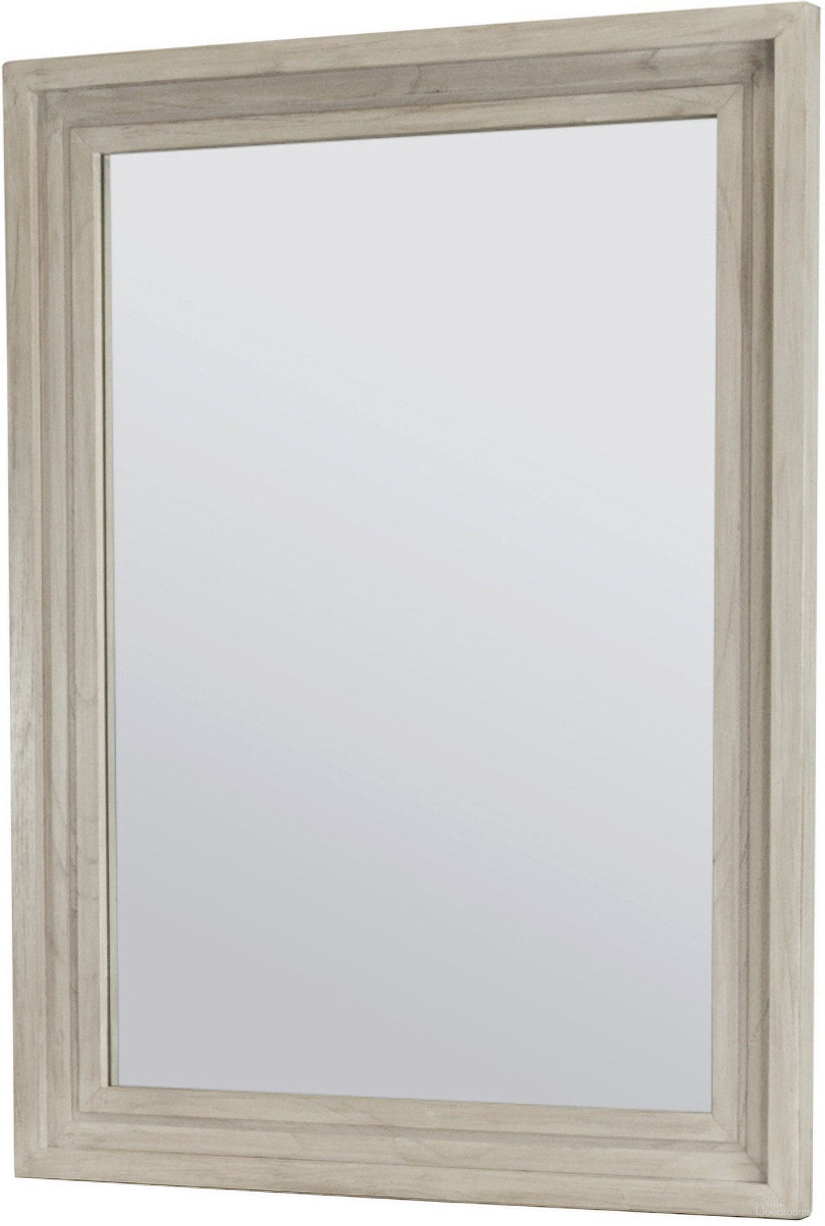 The appearance of Ocean Isles Mirror In Blue and Ivory designed by Sea Winds Trading in the coastal interior design. This blue and ivory piece of furniture was selected by 1StopBedrooms from Ocean Isles Collection to add a touch of cosiness and style into your home. Sku: B55538-IVORY. Material: Wood.