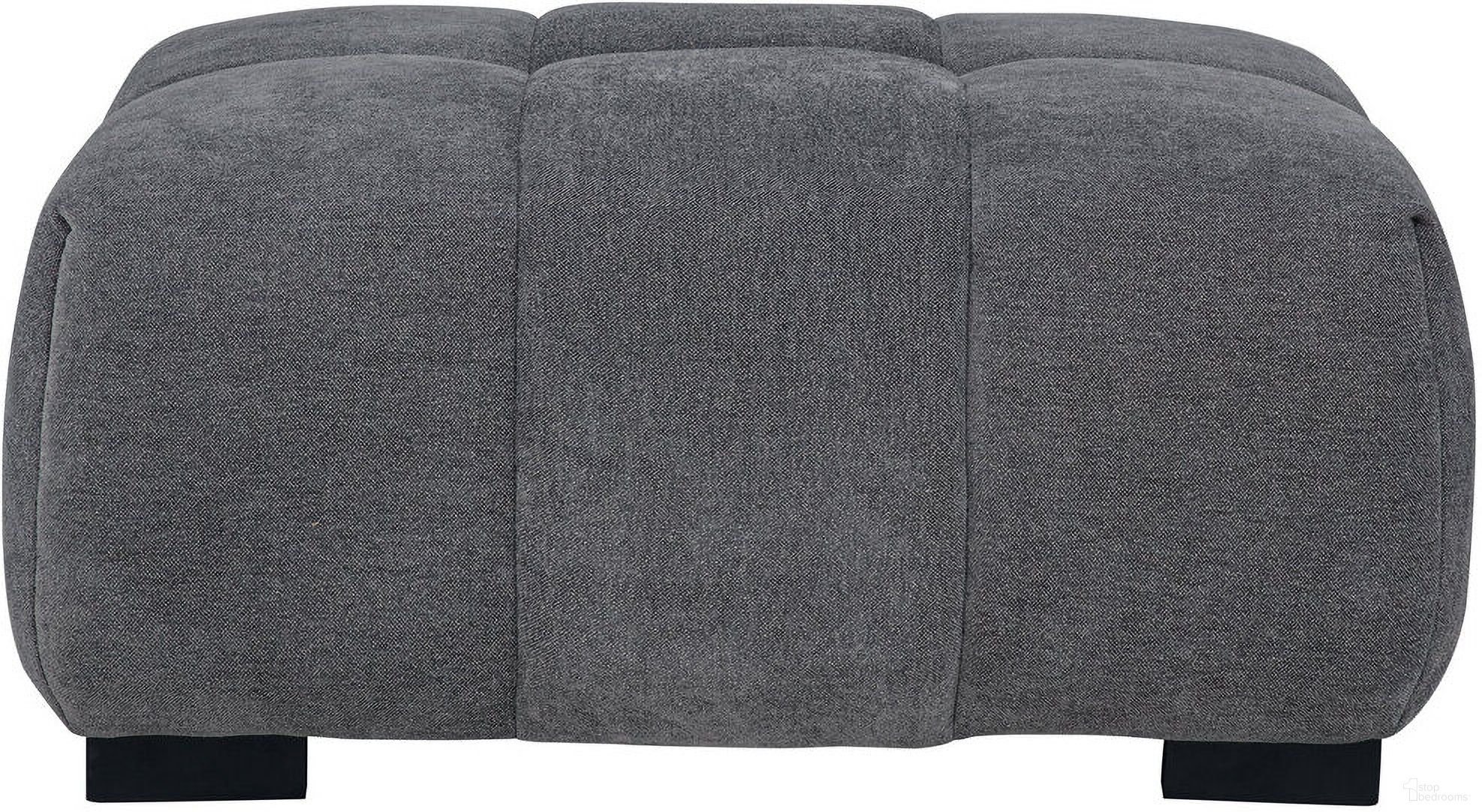 The appearance of Octavia Upholstered Rectangular Ottoman In Charcoal Grey designed by Coaster in the modern / contemporary interior design. This charcoal grey piece of furniture was selected by 1StopBedrooms from Octavia Collection to add a touch of cosiness and style into your home. Sku: 509968. Material: Polyester.