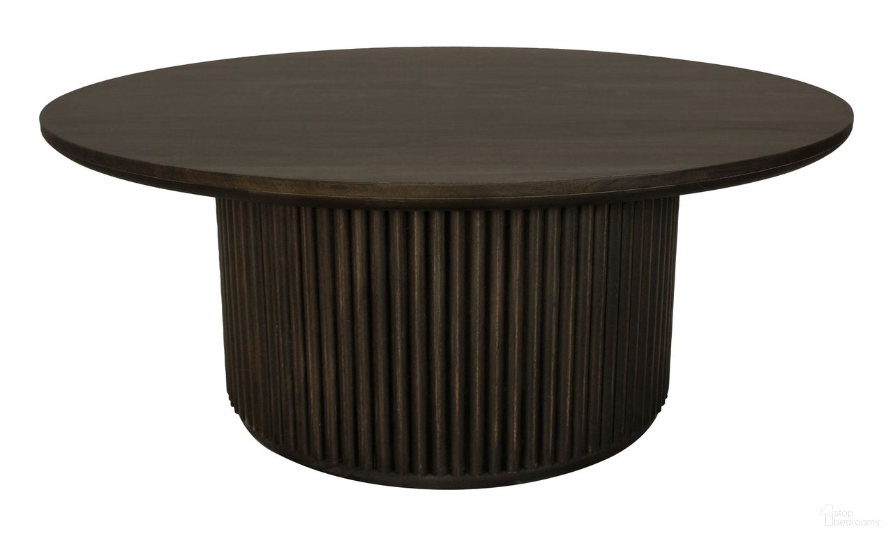 The appearance of Odin Round Cocktail Table In Ember designed by Moti in the modern / contemporary interior design. This ember piece of furniture was selected by 1StopBedrooms from Odin Collection to add a touch of cosiness and style into your home. Sku: 75403002. Material: Wood.