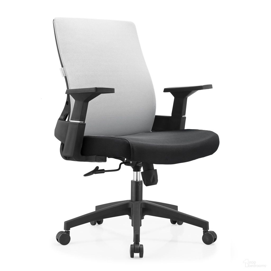 The appearance of Office Brio Office Task Chair In White designed by LeisureMod in the modern / contemporary interior design. This white piece of furniture was selected by 1StopBedrooms from Brio Collection to add a touch of cosiness and style into your home. Sku: BO60W. Material: Fabric.