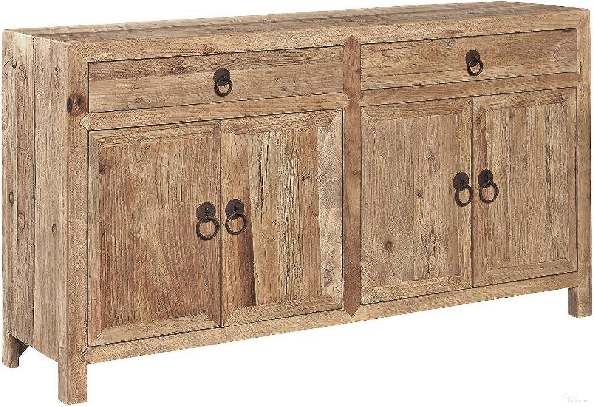 The appearance of Old Elm Sideboard designed by Furniture Classics in the transitional interior design. This piece of furniture was selected by 1StopBedrooms from Old Collection to add a touch of cosiness and style into your home. Sku: 71061. Material: Wood.
