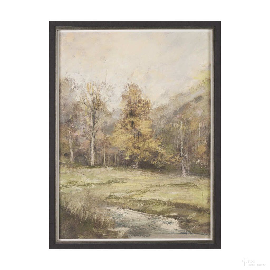 Old Style Landscape I Wall Art In Brown and Green