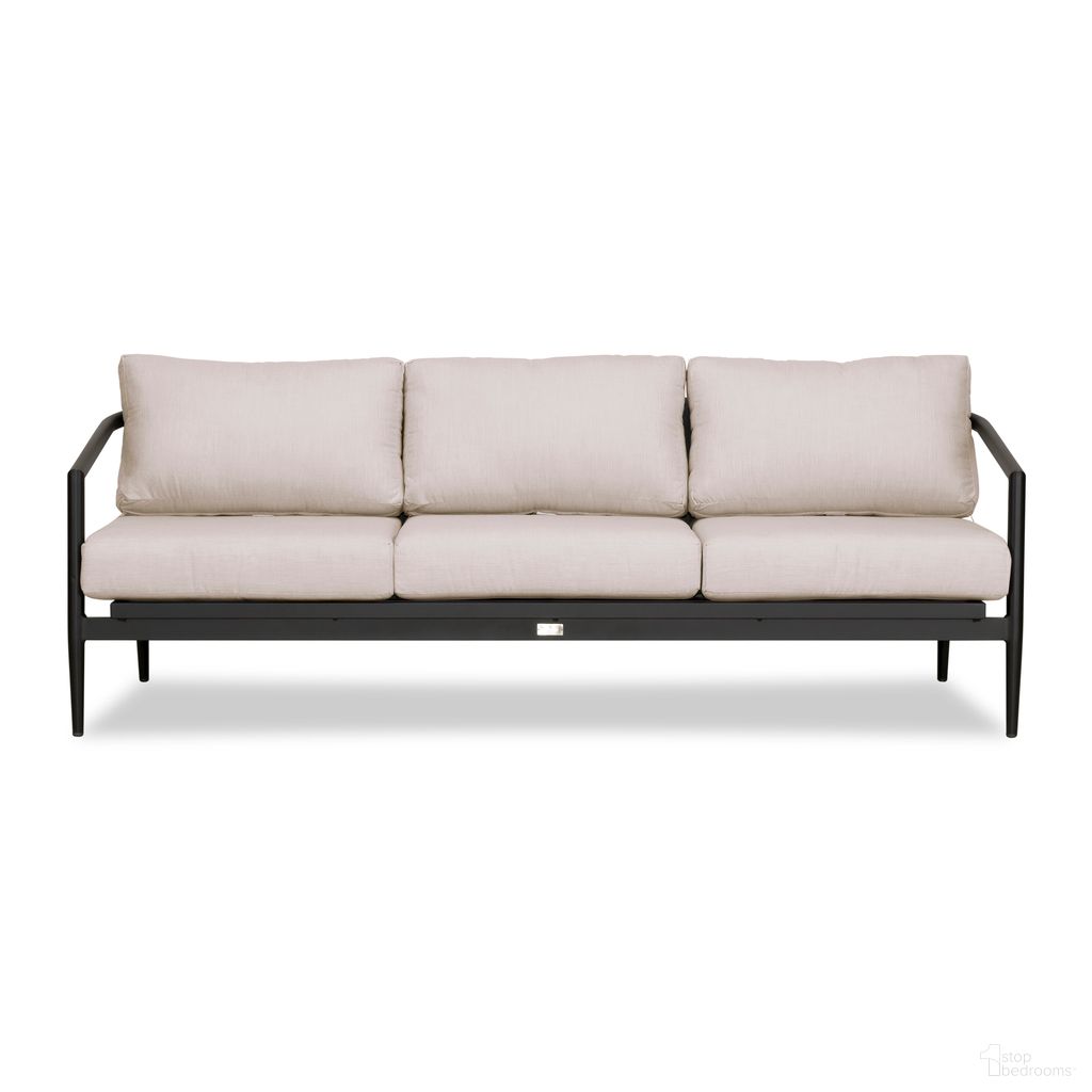 The appearance of Olio Sofa In Cast Silver and Black designed by Harmonia Living in the modern / contemporary interior design. This cast silver/black piece of furniture  was selected by 1StopBedrooms from Olio Collection to add a touch of cosiness and style into your home. Sku: OLIO-BK-CO-S-CS. Material: Aluminum.