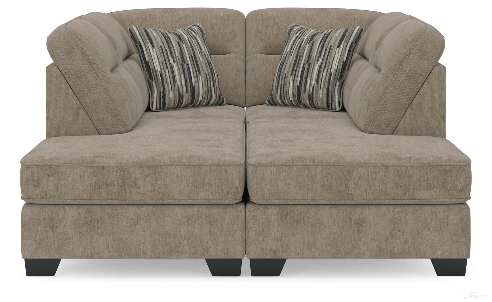 Olten 2-Piece Super Chaise In Mocha