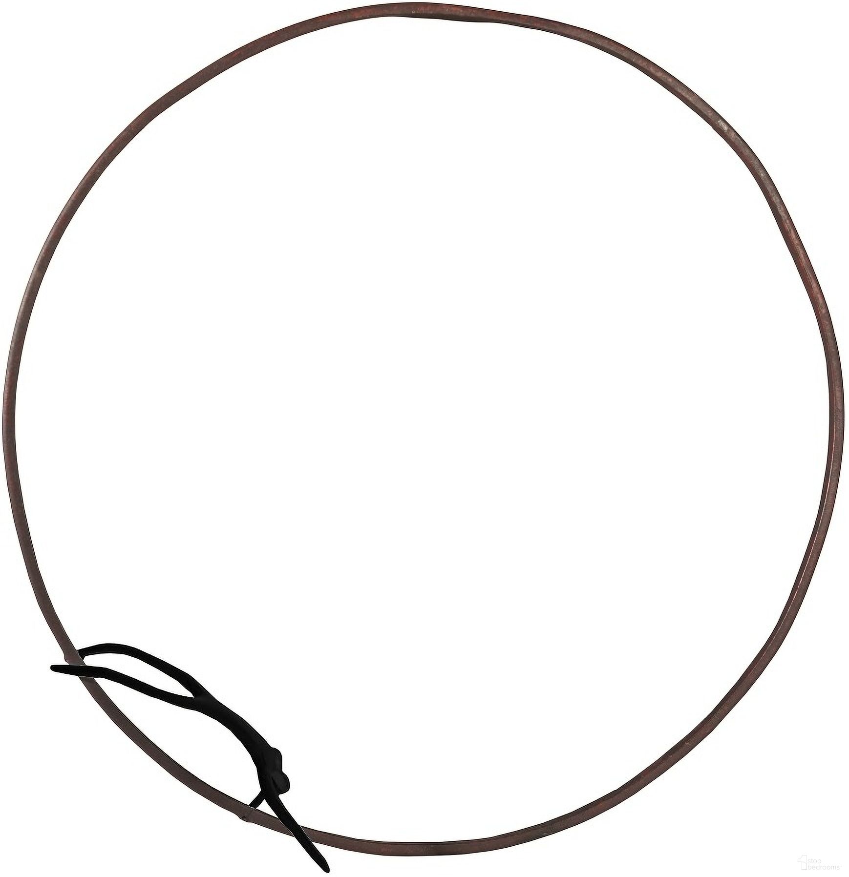 Olympic Figure In Iron Ring In Brown And White TH99501