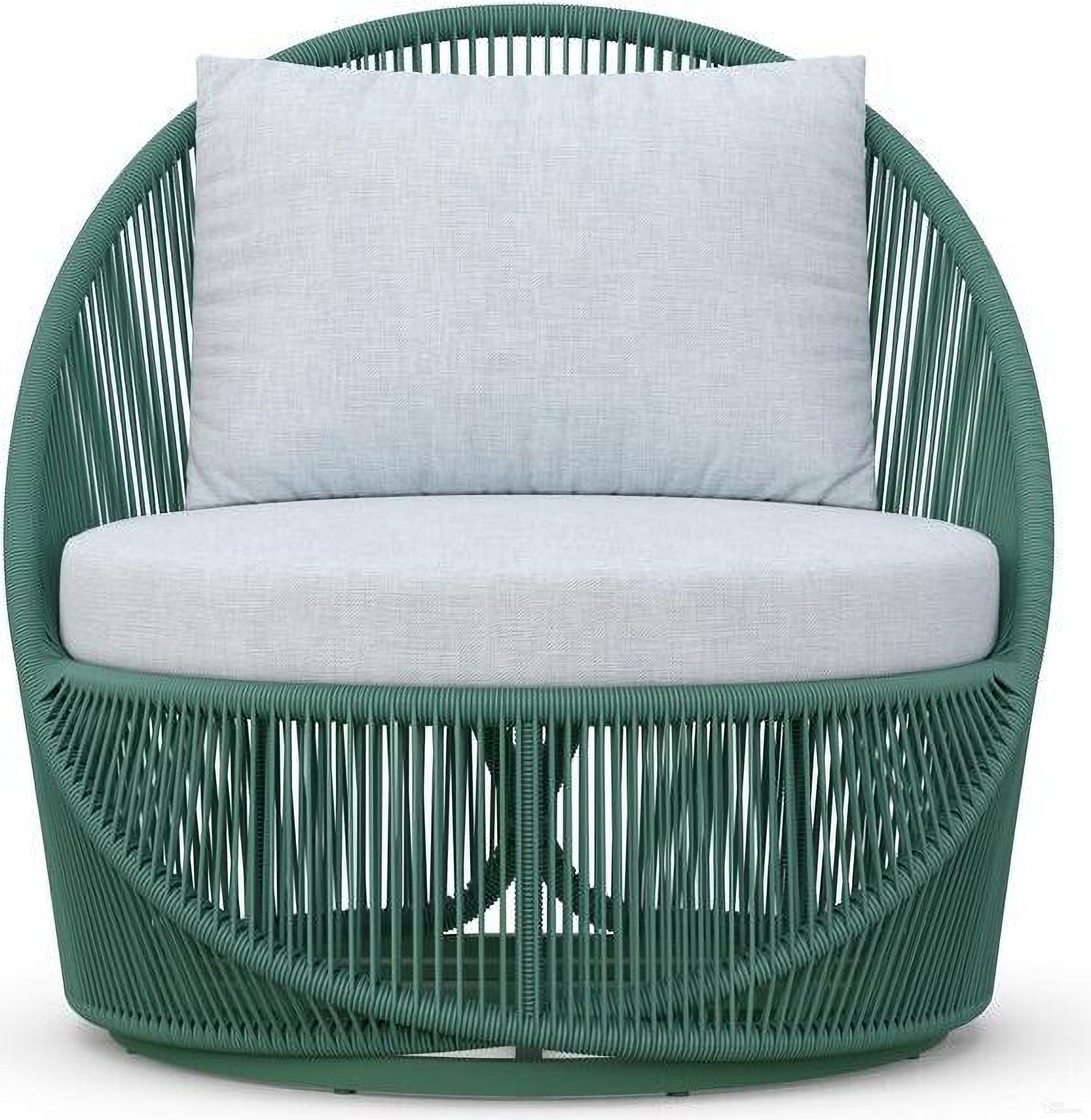 The appearance of Olympus Swivel Club Chair with Cushion In Arctic and Hunter designed by Azzurro Living in the coastal interior design. This arctic/hunter piece of furniture was selected by 1StopBedrooms from Olympus Collection to add a touch of cosiness and style into your home. Sku: OLY-TR22S1S-CU. Material: Aluminum.