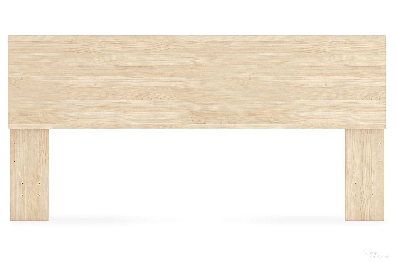 Onita King Panel Headboard In Natural