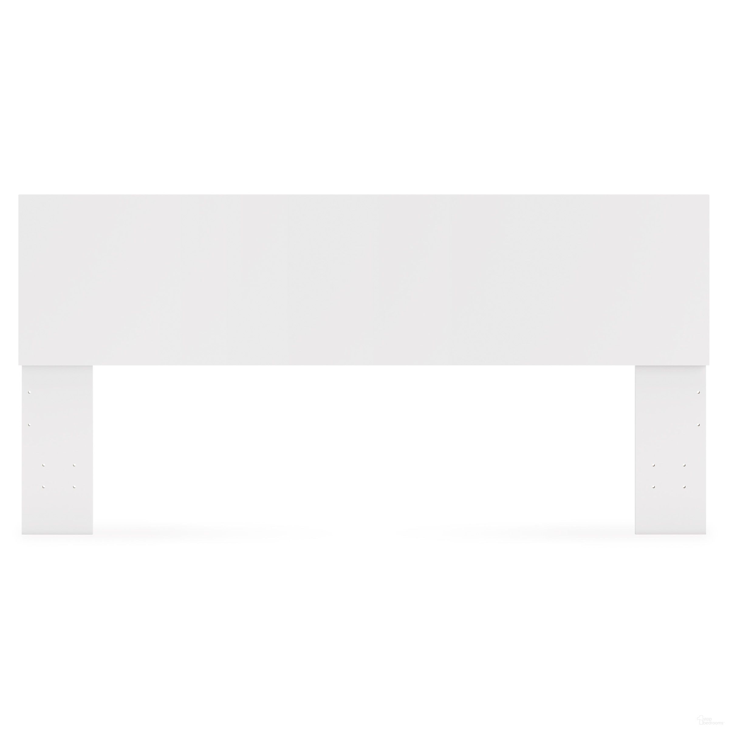 The appearance of Onita King Panel Headboard In White designed by Signature Design by Ashley in the modern / contemporary interior design. This white piece of furniture was selected by 1StopBedrooms from Onita Collection to add a touch of cosiness and style into your home. Sku: EB9630-258. Material: Wood. Bed Size: King.