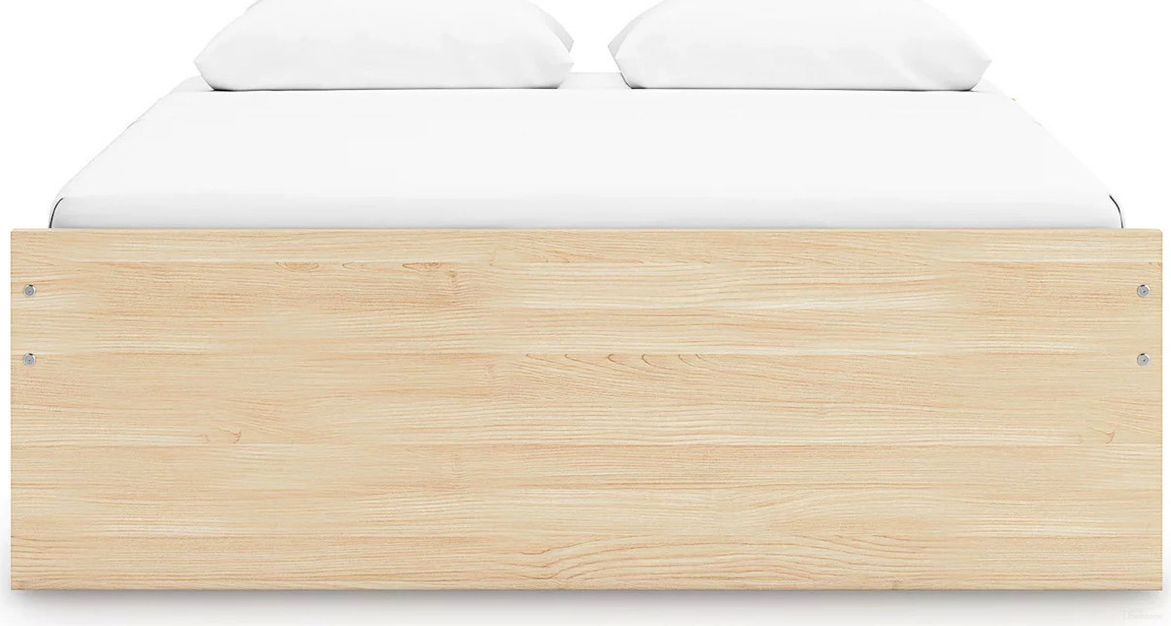 The appearance of Onita Queen Platform Bed with 2 Side Storage In Natural designed by Signature Design by Ashley in the modern / contemporary interior design. This natural piece of furniture  was selected by 1StopBedrooms from Onita Collection to add a touch of cosiness and style into your home. Sku: B100-13;EB9632-261;EB9632-261;EB9632-55;EB9632-95. Bed Type: Platform Bed. Bed Size: Queen.