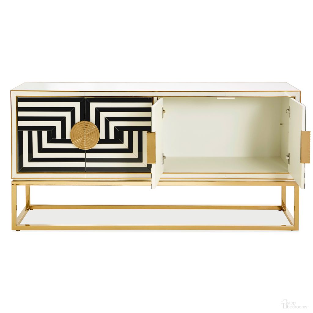 Jonathan Adler Op Art Credenza