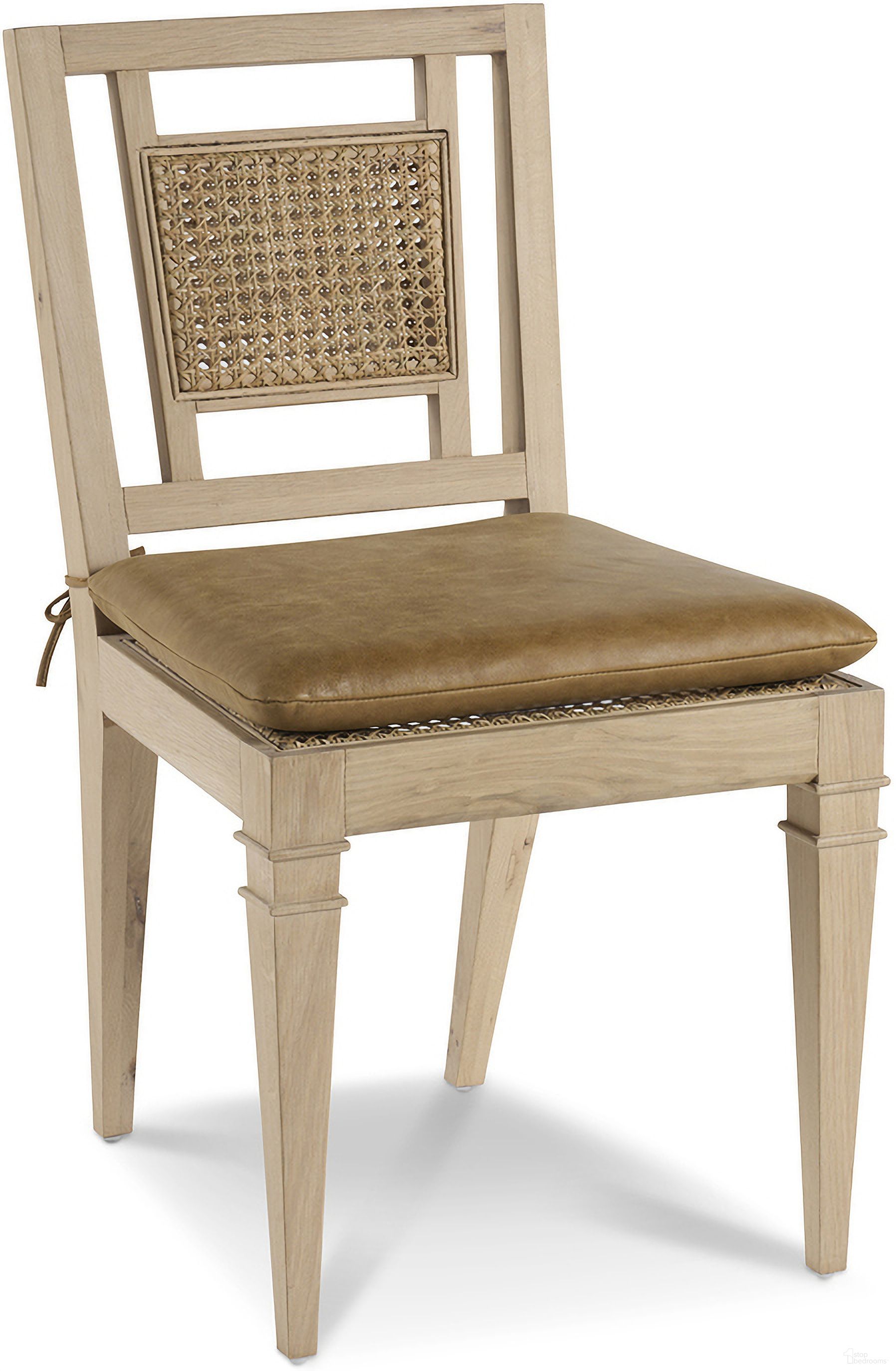 The appearance of Open Sky Dining Chair In Natural designed by Century Furniture in the modern / contemporary interior design. This natural piece of furniture  was selected by 1StopBedrooms from Grand Tour Furniture Collection to add a touch of cosiness and style into your home. Sku: SF6207. Material: Solid Oak. Chair Type: Side Chair.