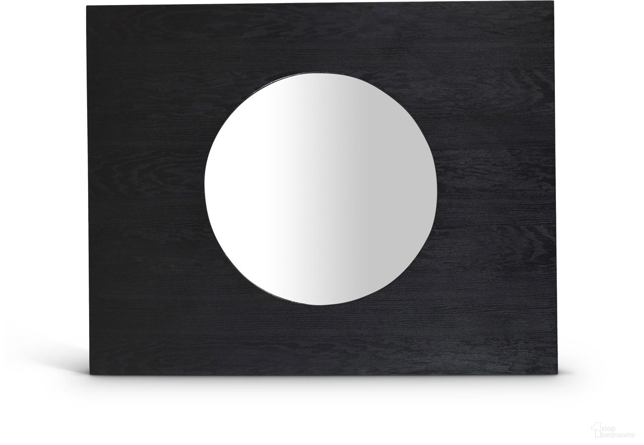 The appearance of Optic Oak Wood Frame Mirror In Black designed by Meridian in the modern / contemporary interior design. This black piece of furniture was selected by 1StopBedrooms from Optic Collection to add a touch of cosiness and style into your home. Sku: 66085Black-M. Material: Glass.