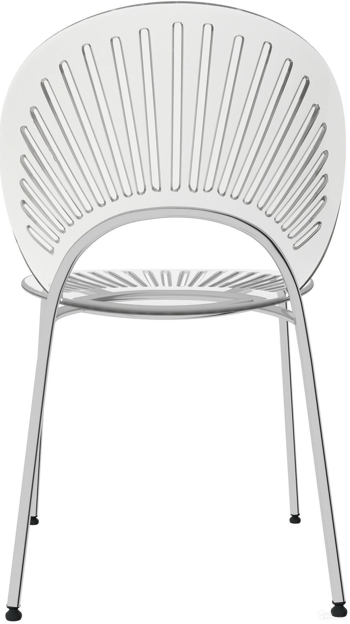 The appearance of Opulent Dining Chair In Clear designed by LeisureMod in the modern / contemporary interior design. This clear piece of furniture was selected by 1StopBedrooms from Opulent Collection to add a touch of cosiness and style into your home. Sku: OC20CL. Material: Plastic. Chair Type: Side Chair.