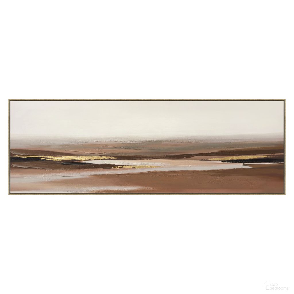 Organic Horizons Canvas Wall Art In Brown