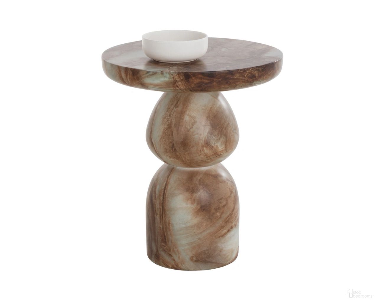 Orielle End Table In Brown