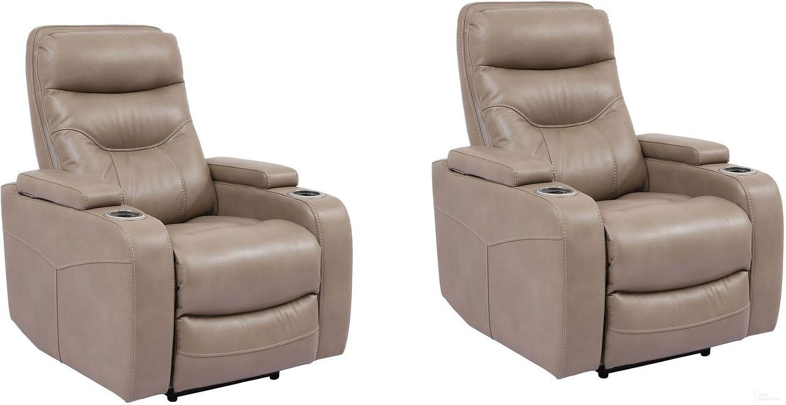 The appearance of Origin Power Reclining Home Theater Recliner Set of 2 In Linen designed by Parker House in the modern / contemporary interior design. This linen piece of furniture was selected by 1StopBedrooms from Origin Collection to add a touch of cosiness and style into your home. Sku: MORI#812PH-LIN;MORI#812PH-LIN. Material: Polyester.