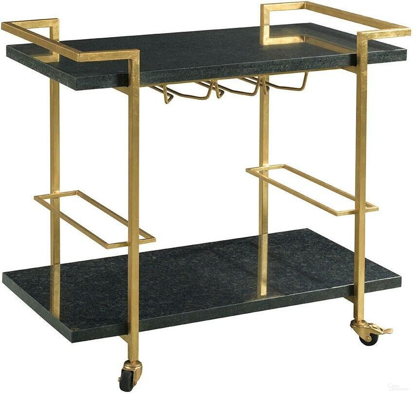 Origins Bar Cart In Gold