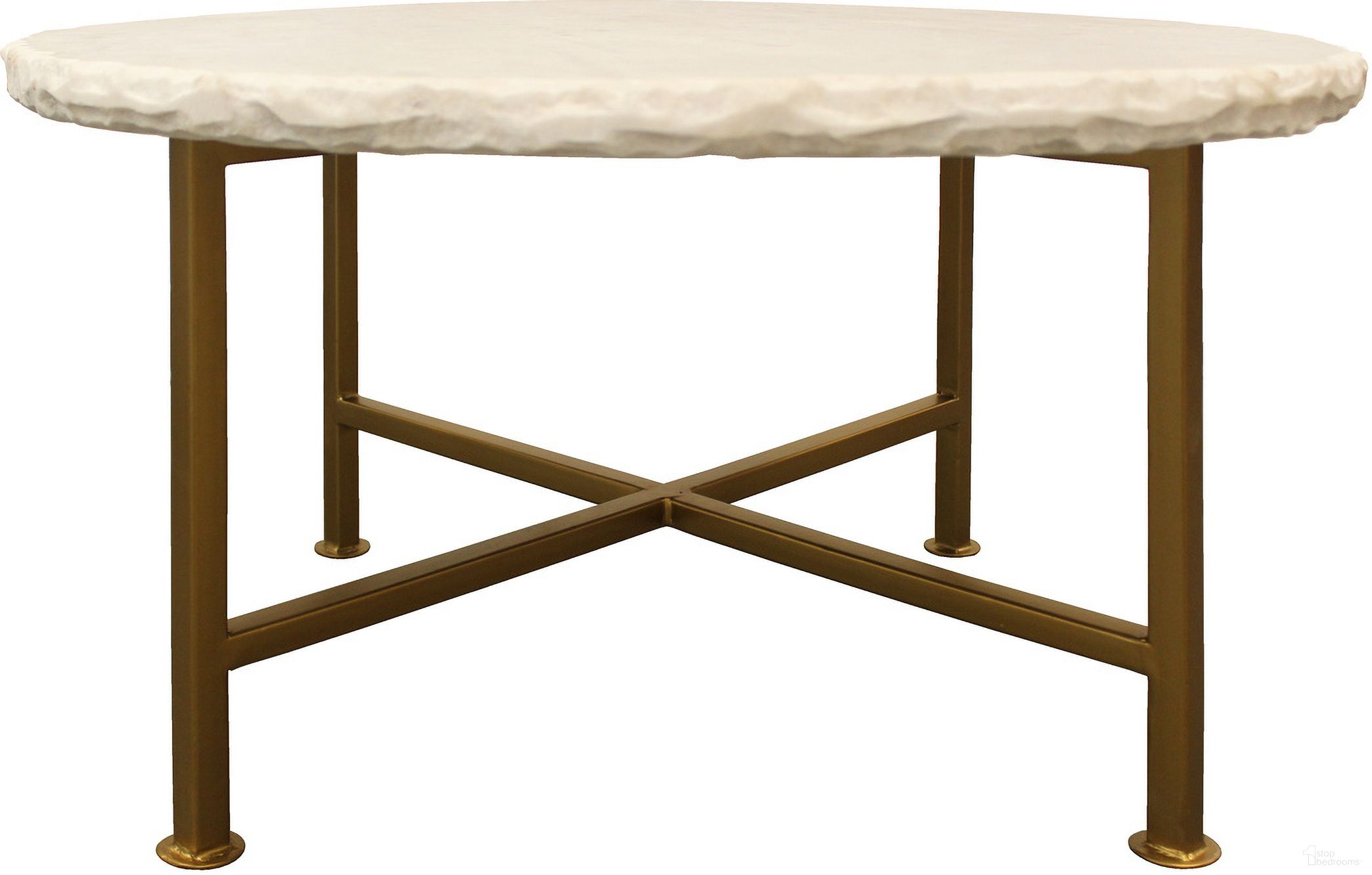The appearance of Orlando Adair Cocktail Table In White designed by Moti in the transitional interior design. This white piece of furniture  was selected by 1StopBedrooms from Orlando Collection to add a touch of cosiness and style into your home. Sku: 82003023. Material: Marble.