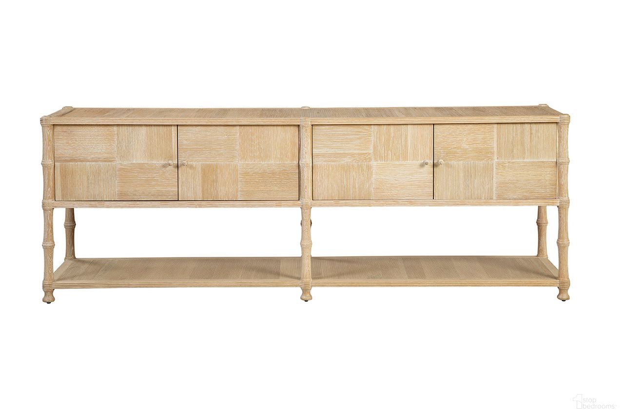 The appearance of Orleans Sideboard designed by Furniture Classics in the coastal interior design. This  piece of furniture  was selected by 1StopBedrooms from Orleans Collection to add a touch of cosiness and style into your home. Sku: 40-293. Material: Oak.