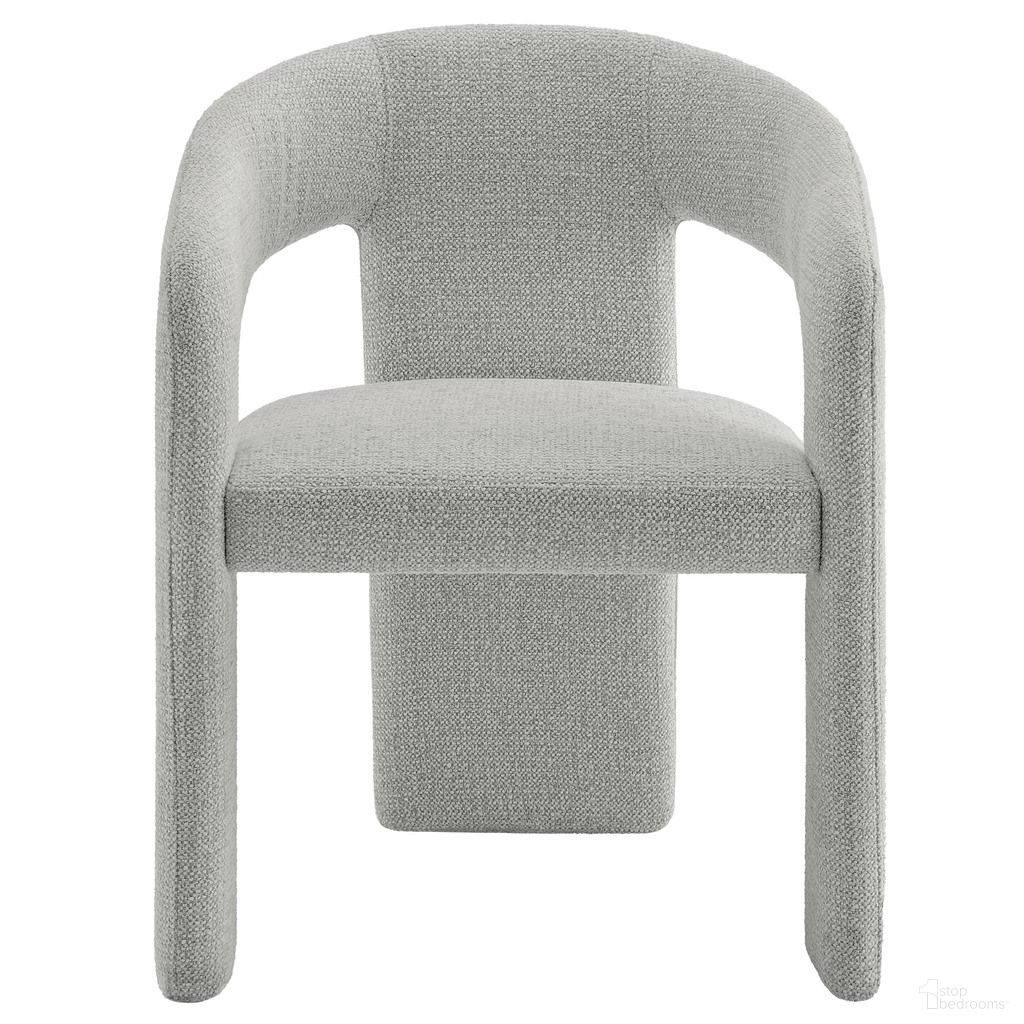 The appearance of Oslo Barrel Fabric Upholstered Dining Accent Chair In Dove Gray designed by Modway in the modern / contemporary interior design. This dove gray piece of furniture was selected by 1StopBedrooms from Oslo Collection to add a touch of cosiness and style into your home. Sku: EEI-7224-DOV. Material: Fabric. Chair Type: Arm Chair.