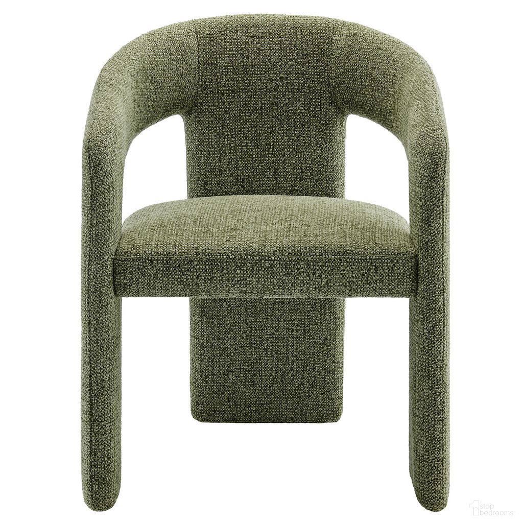 The appearance of Oslo Barrel Fabric Upholstered Dining Accent Chair In Leaf designed by Modway in the modern / contemporary interior design. This leaf piece of furniture was selected by 1StopBedrooms from Oslo Collection to add a touch of cosiness and style into your home. Sku: EEI-7224-LEA. Material: Fabric. Chair Type: Arm Chair.