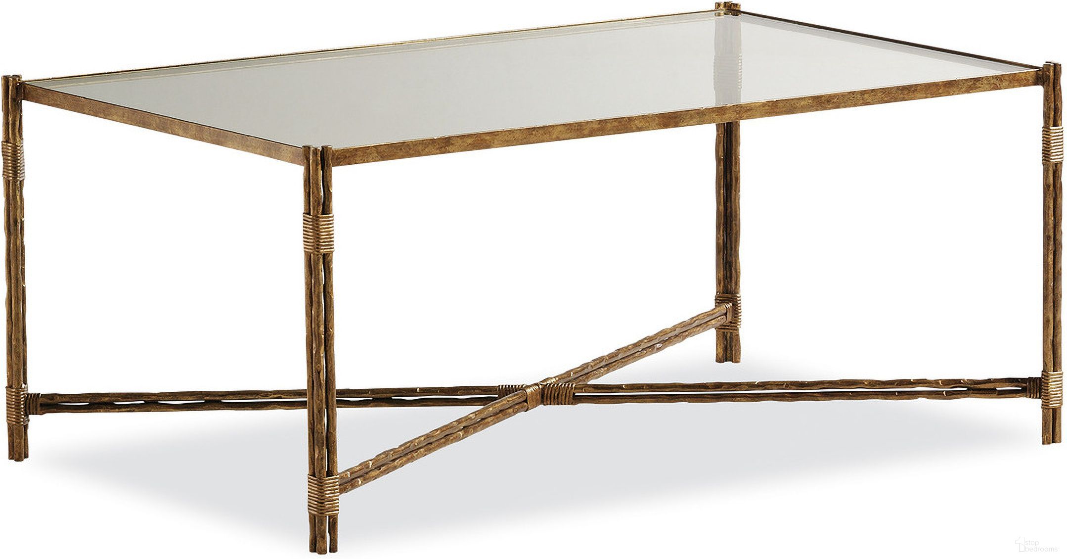 The appearance of Otto Cocktail Table In Aged Bronze designed by Maitland-Smith in the modern / contemporary interior design. This aged bronze piece of furniture  was selected by 1StopBedrooms from Maitland Smith Collection to add a touch of cosiness and style into your home. Sku: HM1063C. Material: Wrought Iron.
