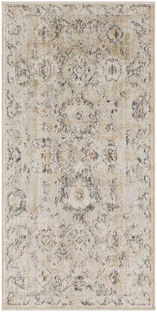 Oushak Home 2' x 4' Indoor Rug In Cream