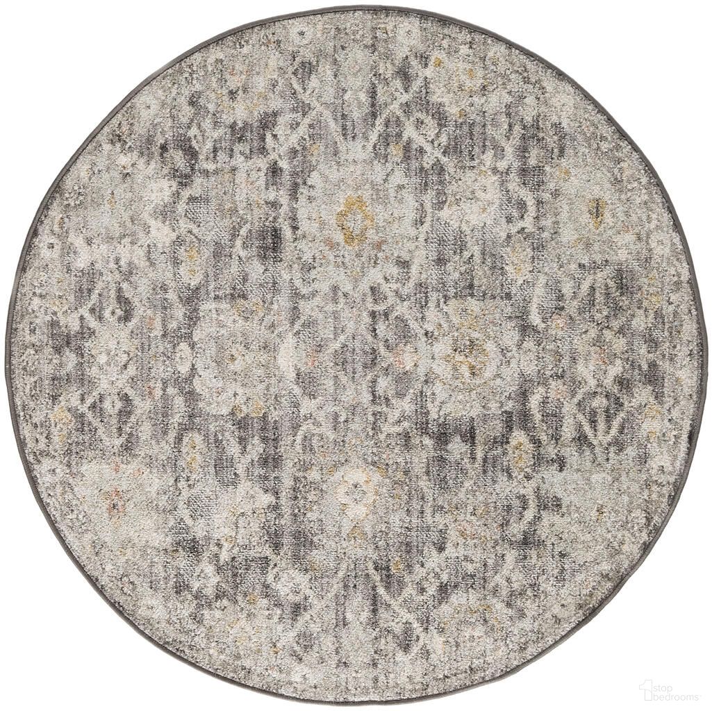 The appearance of Oushak Home 4' x 4' Round Indoor Rug In Charcoal designed by Nourison in the rustic / southwestern interior design. This charcoal piece of furniture  was selected by 1StopBedrooms from Oushak Collection to add a touch of cosiness and style into your home. Sku: 99446996879. Material: Polypropylene.