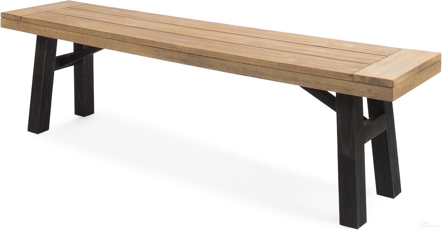 The appearance of Outdoor Bench with Slat Panel Design and Acacia Wood Frame In Natural and Grey designed by Noble House in the industrial interior design. This grey and natural piece of furniture  was selected by 1StopBedrooms from  to add a touch of cosiness and style into your home. Sku: 56702.00MP1. Material: Acacia Wood.