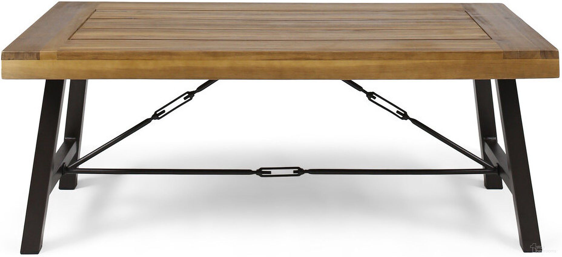 The appearance of Outdoor Acacia Wood Coffee Table In Teak designed by Noble House in the modern / contemporary interior design. This teak piece of furniture was selected by 1StopBedrooms from to add a touch of cosiness and style into your home. Sku: 62348.00. Material: Acacia Wood.