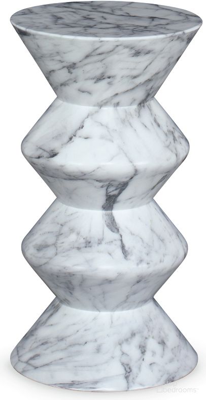 The appearance of Outdoor Martini Table In Faux Marble designed by Century Furniture in the modern / contemporary interior design. This faux marble piece of furniture was selected by 1StopBedrooms from Outdoor Complements Collection to add a touch of cosiness and style into your home. Sku: D89-3154. Table Top Shape: Round. Material: Glass.