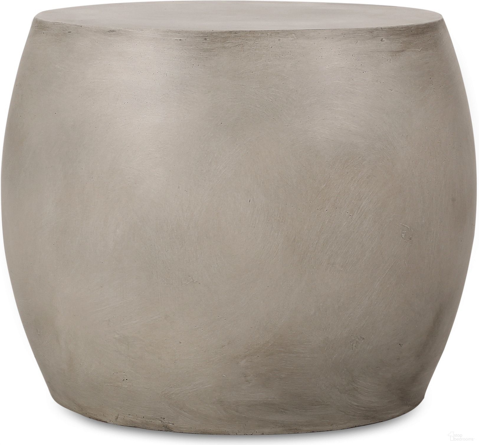 The appearance of Outdoor Oval-Shaped Side Table In Light Grey designed by Noble House in the modern / contemporary interior design. This light grey piece of furniture was selected by 1StopBedrooms from to add a touch of cosiness and style into your home. Sku: 70885.00. Table Top Shape: Oval. Material: Magnesium Oxide.