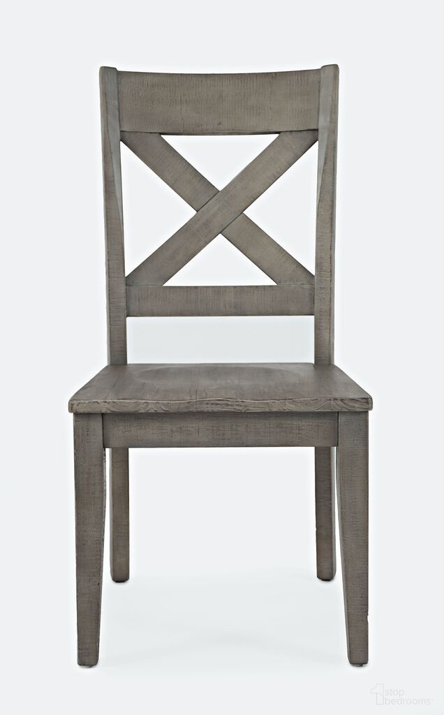 The appearance of Outer Banks X-Back Chair Set of 2 In Driftwood designed by Jofran in the transitional interior design. This driftwood piece of furniture was selected by 1StopBedrooms from Outer Banks Collection to add a touch of cosiness and style into your home. Sku: 1841-395KD. Material: Pine. Chair Type: Side Chair.