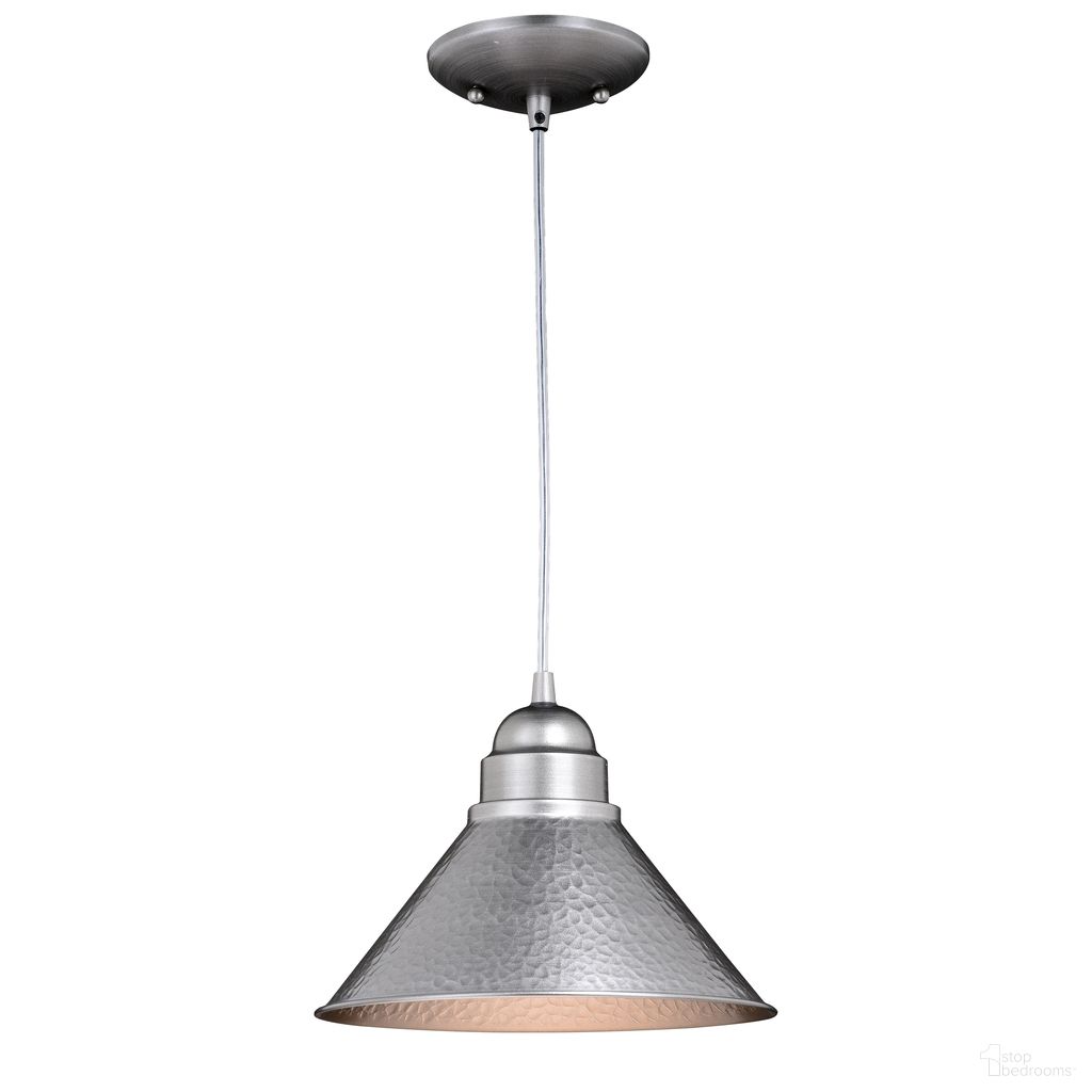 The appearance of Outland 10 Inch Outdoor Pendant Light In Brushed Pewter designed by Vaxcel in the country / farmhouse interior design. This brushed pewter piece of furniture was selected by 1StopBedrooms from Outland Collection to add a touch of cosiness and style into your home. Sku: T0493. Material: Steel.