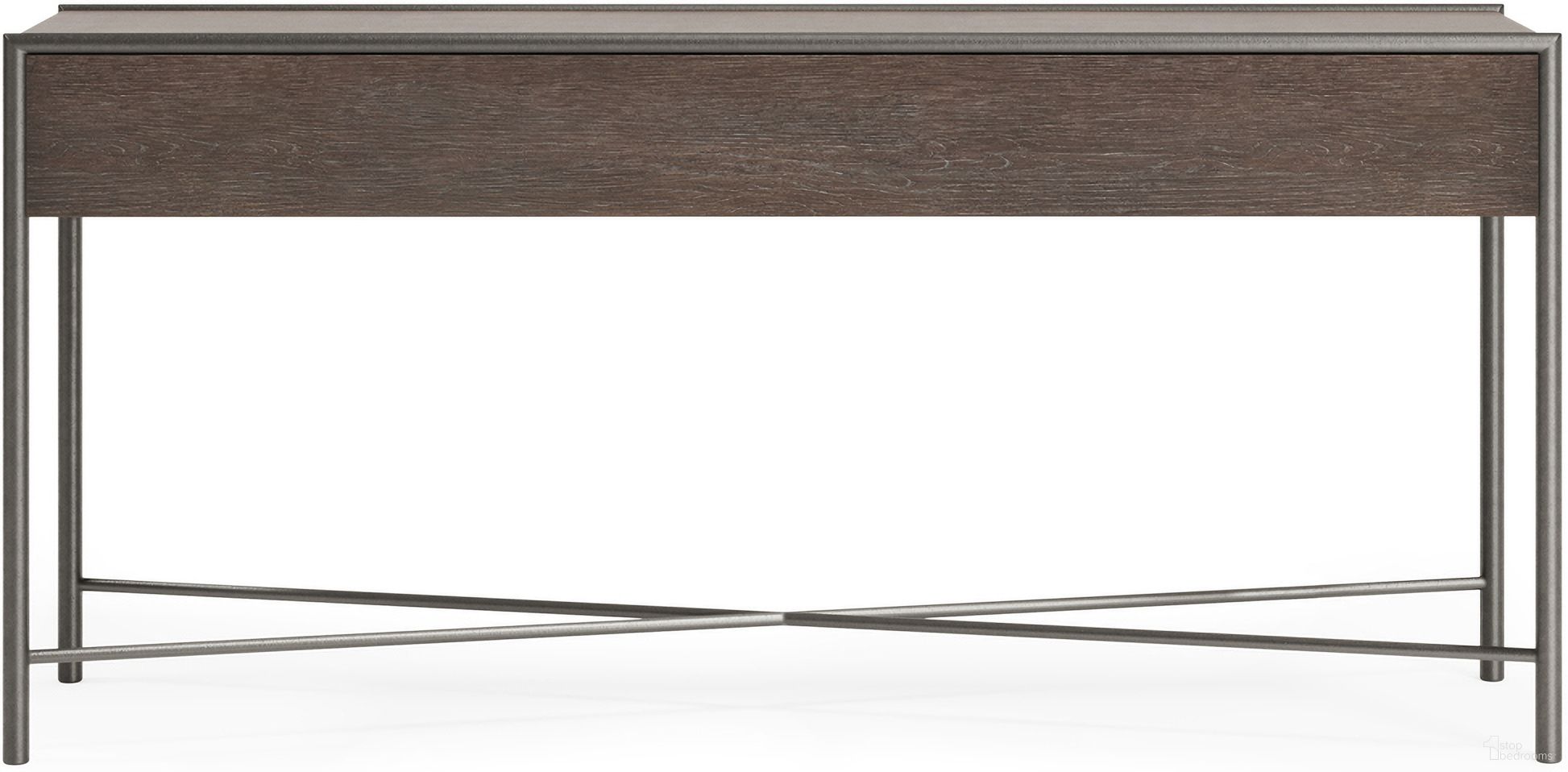 The appearance of Outline 68 Inch Console Table In Brown designed by Bernhardt in the modern / contemporary interior design. This brown piece of furniture was selected by 1StopBedrooms from Outline Collection to add a touch of cosiness and style into your home. Sku: 360921. Material: Wood.