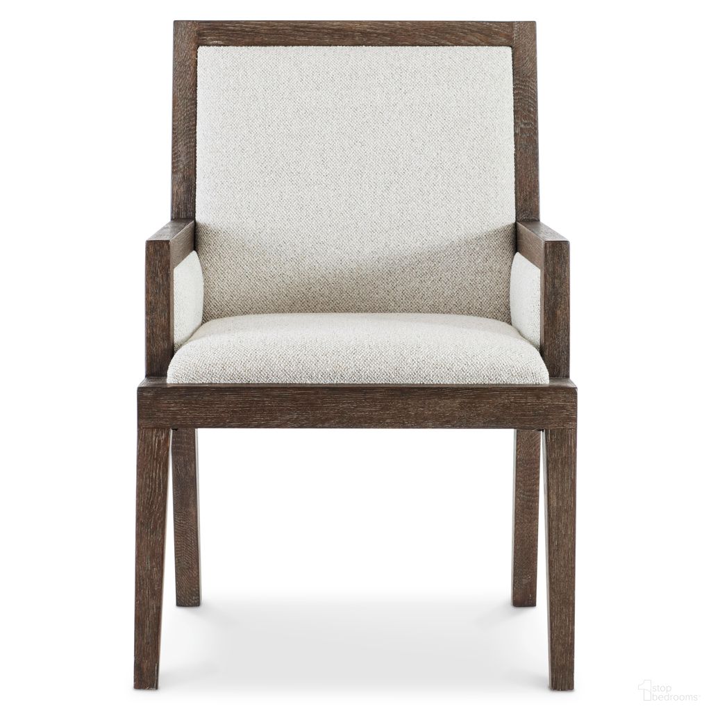 The appearance of Outline Arm Chair In Brown Boucle designed by Bernhardt in the modern / contemporary interior design. This brown boucle piece of furniture  was selected by 1StopBedrooms from Outline Collection to add a touch of cosiness and style into your home. Sku: 360546. Material: Wood. Chair Type: Arm Chair.