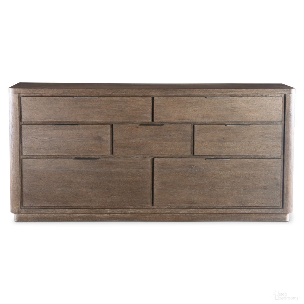 The appearance of Outline Dresser In Brown designed by Bernhardt in the modern / contemporary interior design. This brown piece of furniture  was selected by 1StopBedrooms from Outline Collection to add a touch of cosiness and style into your home. Sku: 360050. Material: Wood.