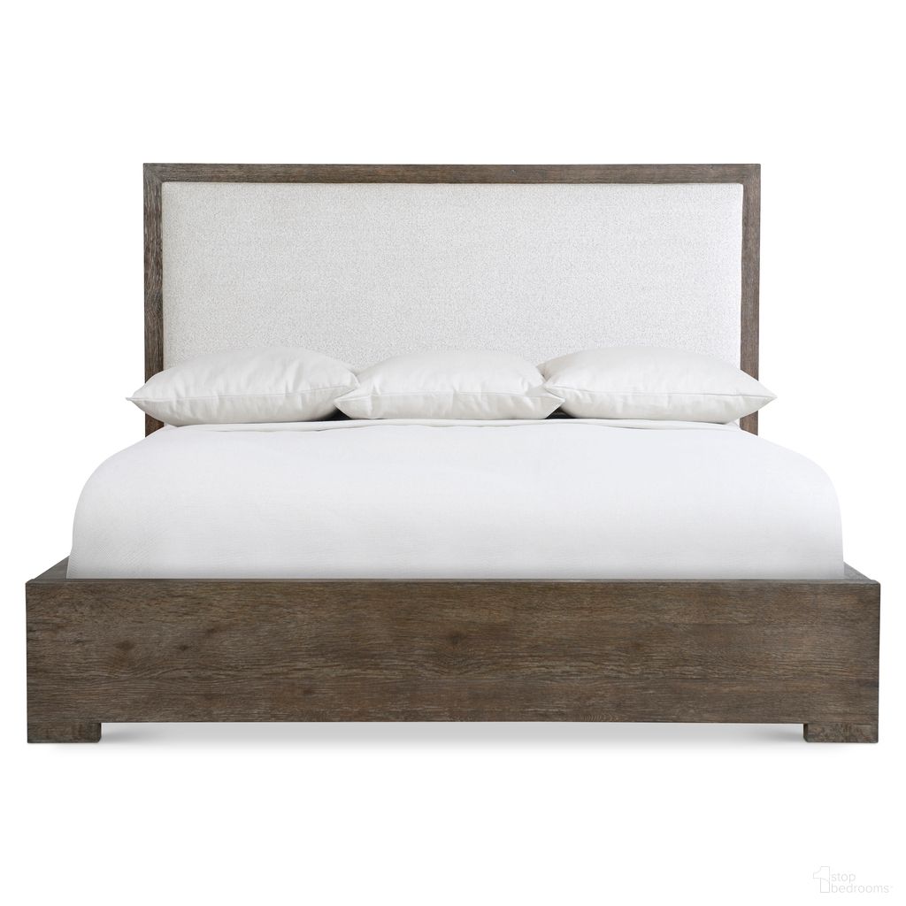 The appearance of Outline Queen Panel Bed In Brown Boucle designed by Bernhardt in the modern / contemporary interior design. This brown boucle piece of furniture was selected by 1StopBedrooms from Outline Collection to add a touch of cosiness and style into your home. Sku: 360FR01;360H01. Bed Type: Panel Bed. Material: Wood. Bed Size: Queen.
