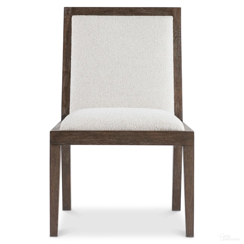 The appearance of Outline Side Chair In Brown Boucle designed by Bernhardt in the modern / contemporary interior design. This brown boucle piece of furniture  was selected by 1StopBedrooms from Outline Collection to add a touch of cosiness and style into your home. Sku: 360545. Material: Wood. Chair Type: Side Chair.