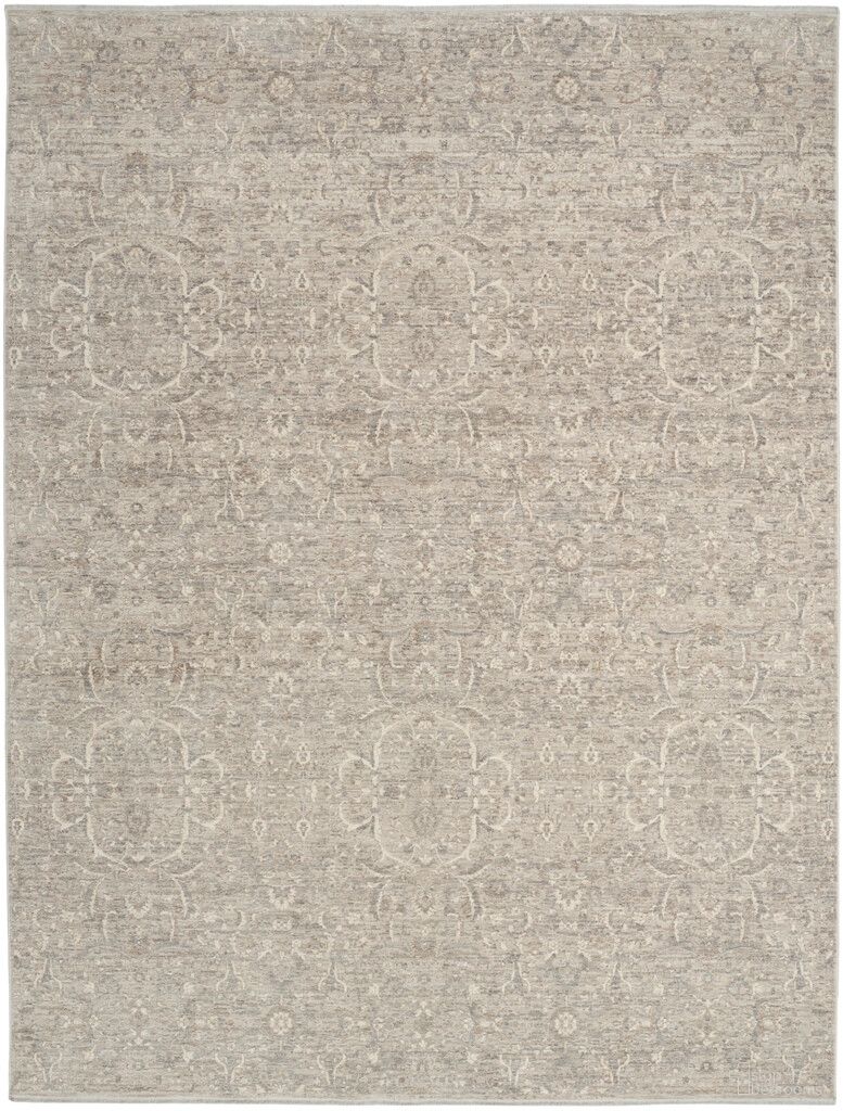 The appearance of Outlines Vintage 10' x 13' Indoor Rug In Grey designed by Nourison in the rustic / southwestern interior design. This grey piece of furniture was selected by 1StopBedrooms from Outlines Collection to add a touch of cosiness and style into your home. Sku: 841491153949. Material: Polyester.