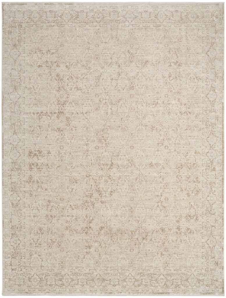 The appearance of Outlines Vintage 9' x 12' Vintage Indoor Rug In Ivory Grey designed by Nourison in the rustic / southwestern interior design. This ivory grey piece of furniture was selected by 1StopBedrooms from Outlines Collection to add a touch of cosiness and style into your home. Sku: 841491153772. Material: Polyester.