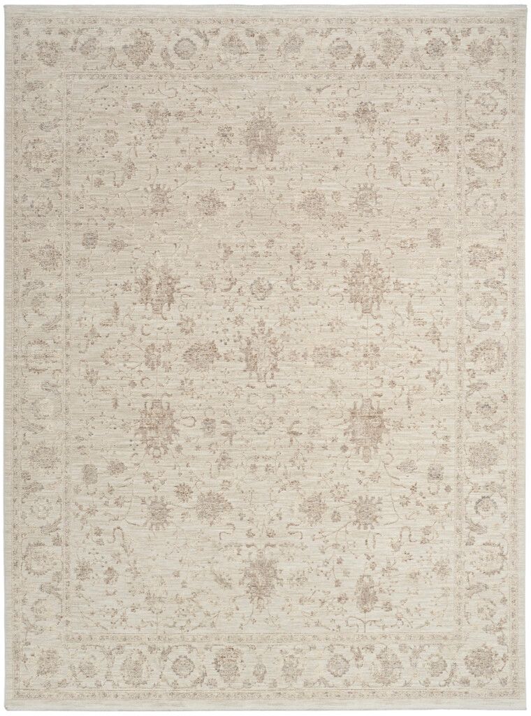 The appearance of Outlines Vintage 9' x 12' Indoor Rug In Ivory designed by Nourison in the rustic / southwestern interior design. This ivory piece of furniture  was selected by 1StopBedrooms from Outlines Collection to add a touch of cosiness and style into your home. Sku: 841491154014. Material: Polyester.