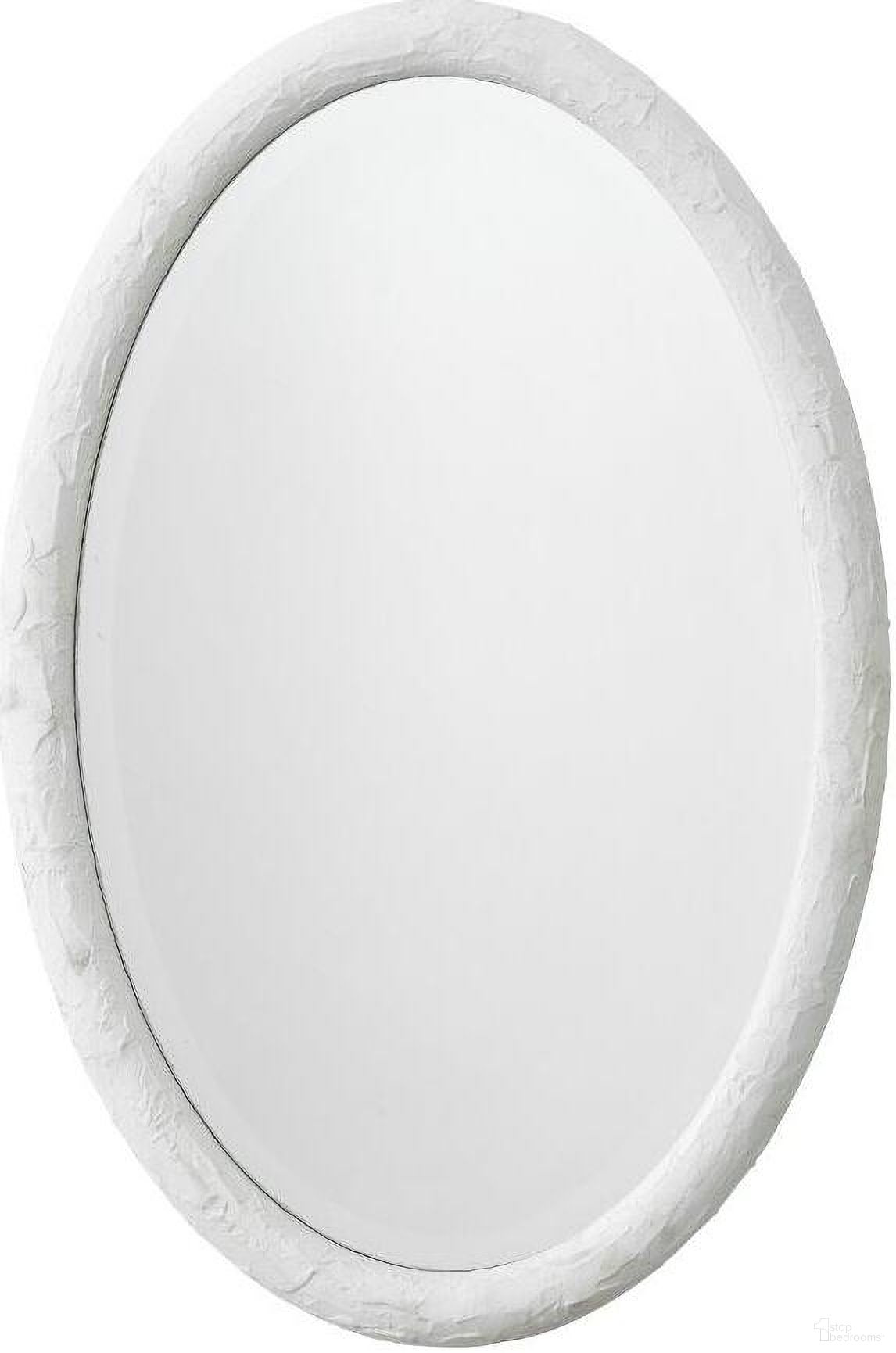 The appearance of Ovation Oval Mirror In White designed by Jamie Young Company in the transitional interior design. This white piece of furniture was selected by 1StopBedrooms from Ovation Collection to add a touch of cosiness and style into your home. Sku: 6OVAT-MIWH. Material: Resin.