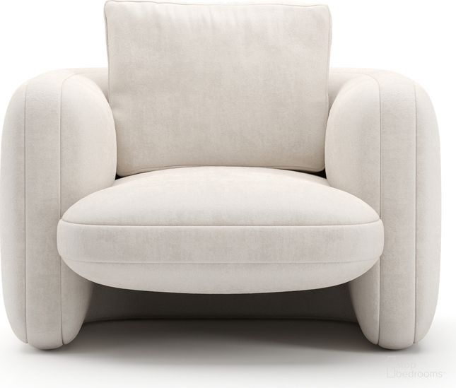 Overlap Chair Ecru In Cream