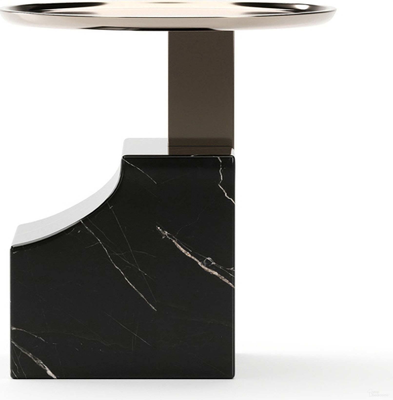 The appearance of Overlap Dark Sectional Accent Table In Black designed by Caracole in the modern / contemporary interior design. This black piece of furniture was selected by 1StopBedrooms from Overlap Collection to add a touch of cosiness and style into your home. Sku: UPH-425V-WE5-4A. Material: Stone.