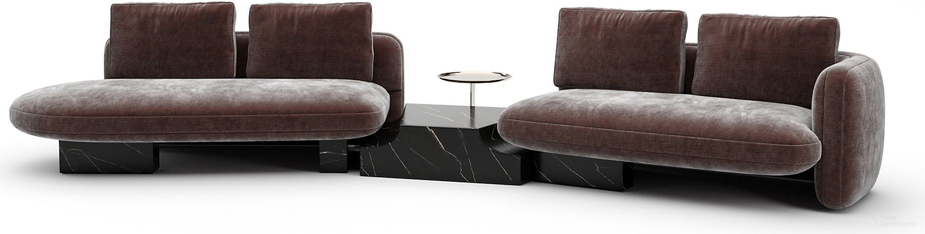 The appearance of Overlap Left Bumper Sectional In Brown designed by Caracole in the modern / contemporary interior design. This brown piece of furniture was selected by 1StopBedrooms from Overlap Collection to add a touch of cosiness and style into your home. Sku: UPH-425V-RL5-A;UPH-425V-RL7-A;UPH-425V-WE5-2A. Material: Stone.